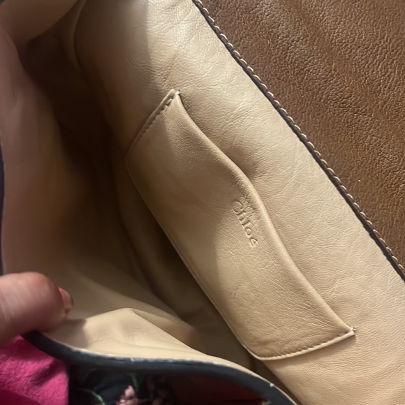 Chloe Elsie small leather Handbag Gold Hardware - Picture 5 of 10